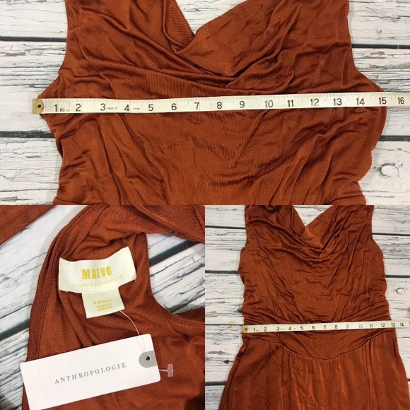 NWT Anthropologie Enchantment Jumpsuit Sleeveless - Picture 7 of 8